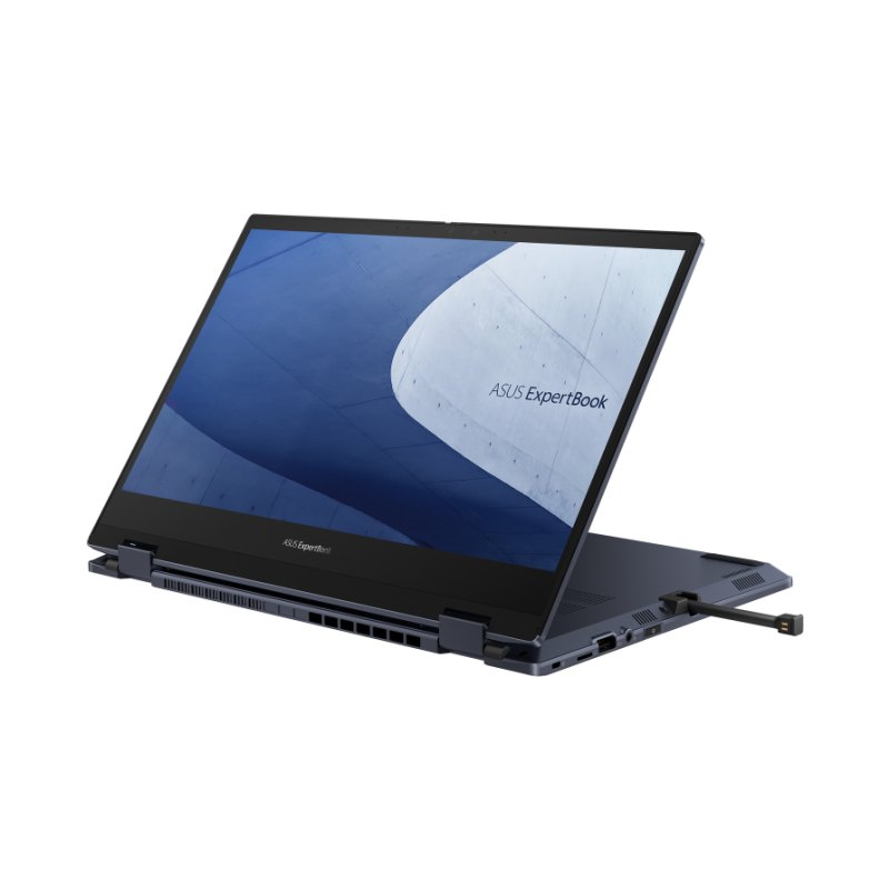 ASUS ExpertBook B5 Flip B5402FBA-Q53P-CB laptop Intel® Core™ i5 i5-1240P Hybrid (2-in-1) 35.6 cm (14") Touchscreen Full HD 8 GB DDR5-SDRAM 256 GB SSD Wi-Fi 6E (802.11ax) Windows 11 Pro Black