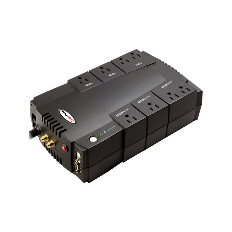 CyberPower CP800AVR uninterruptible power supply (UPS) Line-Interactive 0.8 kVA 450 W