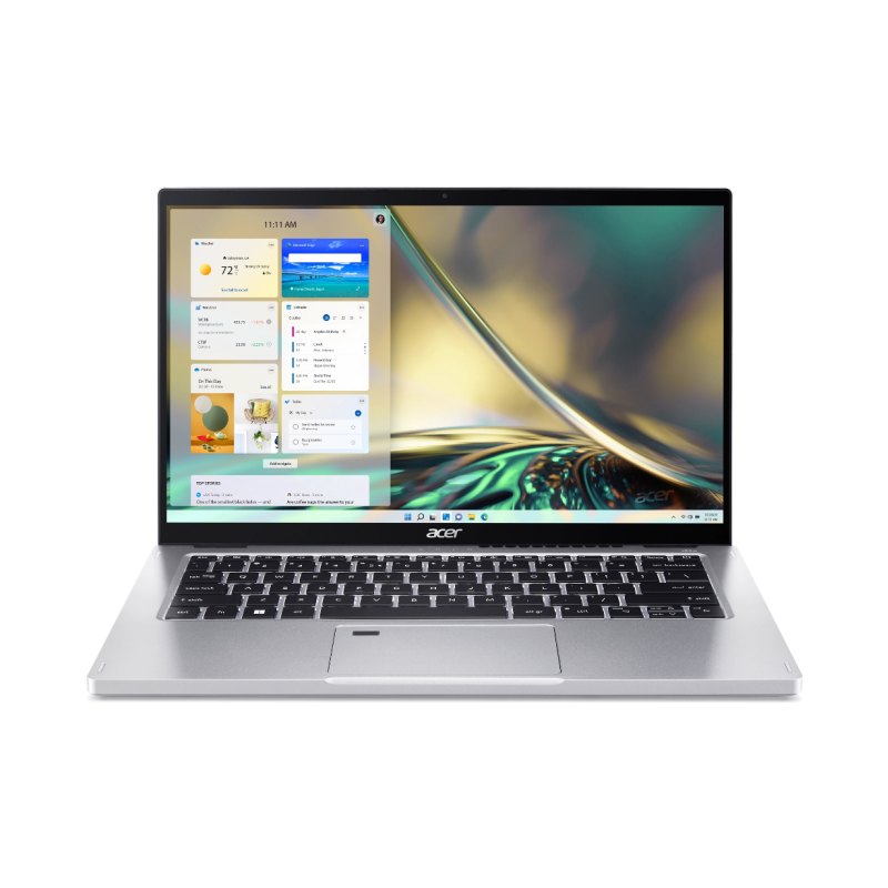 Acer Spin 3 SP314-55N-536K Intel® Core™ i5 i5-1235U Hybrid (2-in-1) 35.6 cm (14") Touchscreen Full HD 8 GB LPDDR4x-SDRAM 512 GB SSD Wi-Fi 6 (802.11ax) Windows 11 Home Silver