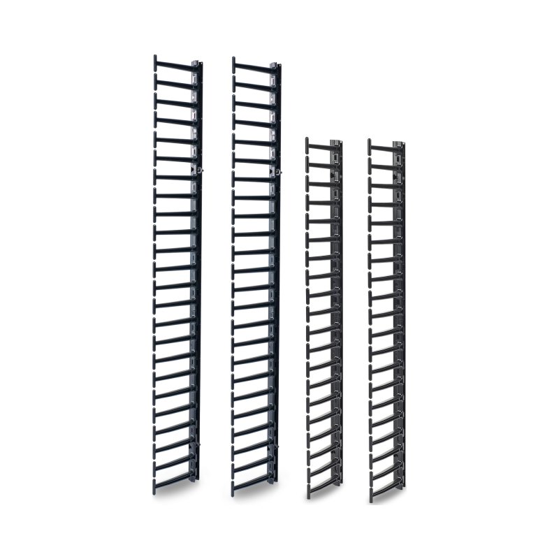 APC NetShelter Cable Management, Vertical Cable Manager, for NetShelter SX Networking Racks 45U, Set of 4, 250 x 1956 x 170 mm