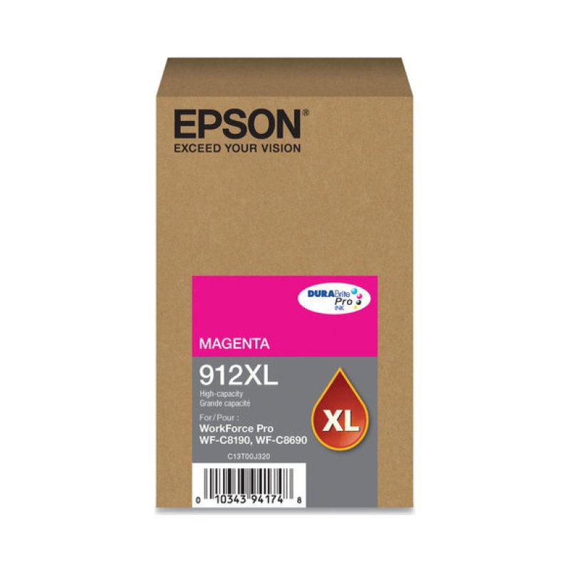 Epson 912XL ink cartridge 1 pc(s) Original High (XL) Yield Magenta