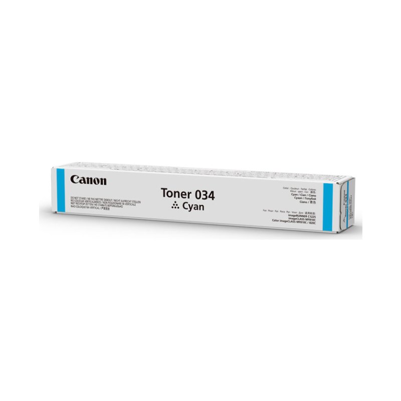Canon 034 Cartouche de toner 1 pièce(s) Original Cyan