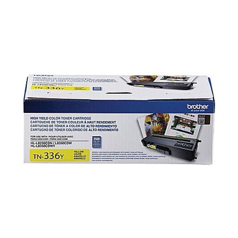 Brother TN-336Y Cartouche de toner 1 pièce(s) Original Jaune