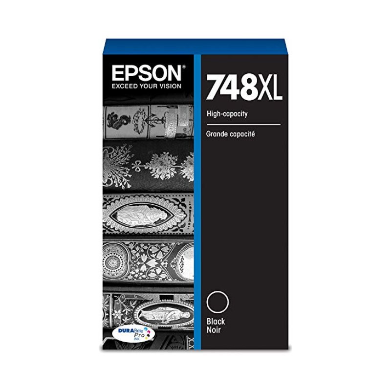 Epson 748XL ink cartridge 1 pc(s) Original High (XL) Yield Black