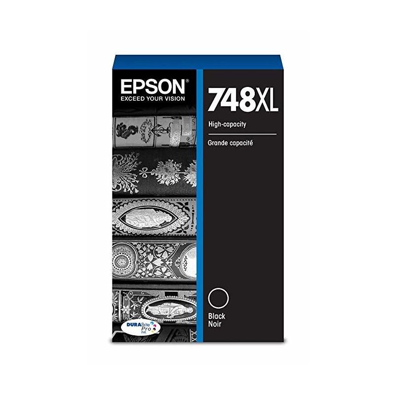Epson 748XL ink cartridge 1 pc(s) Original High (XL) Yield Black