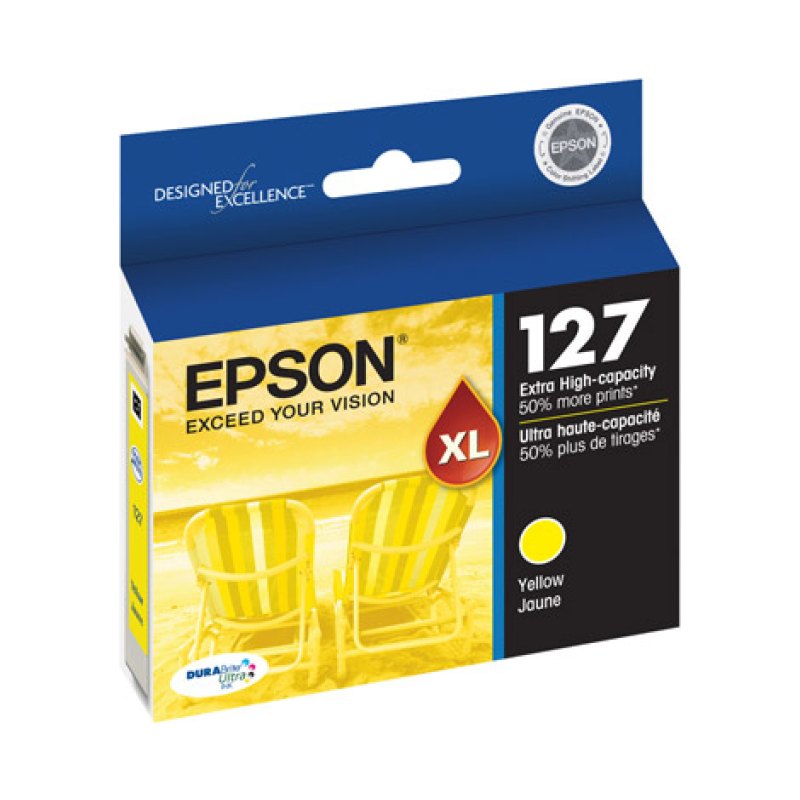 Extra High Capacity Yellow Ink Cartridge Sensormatic