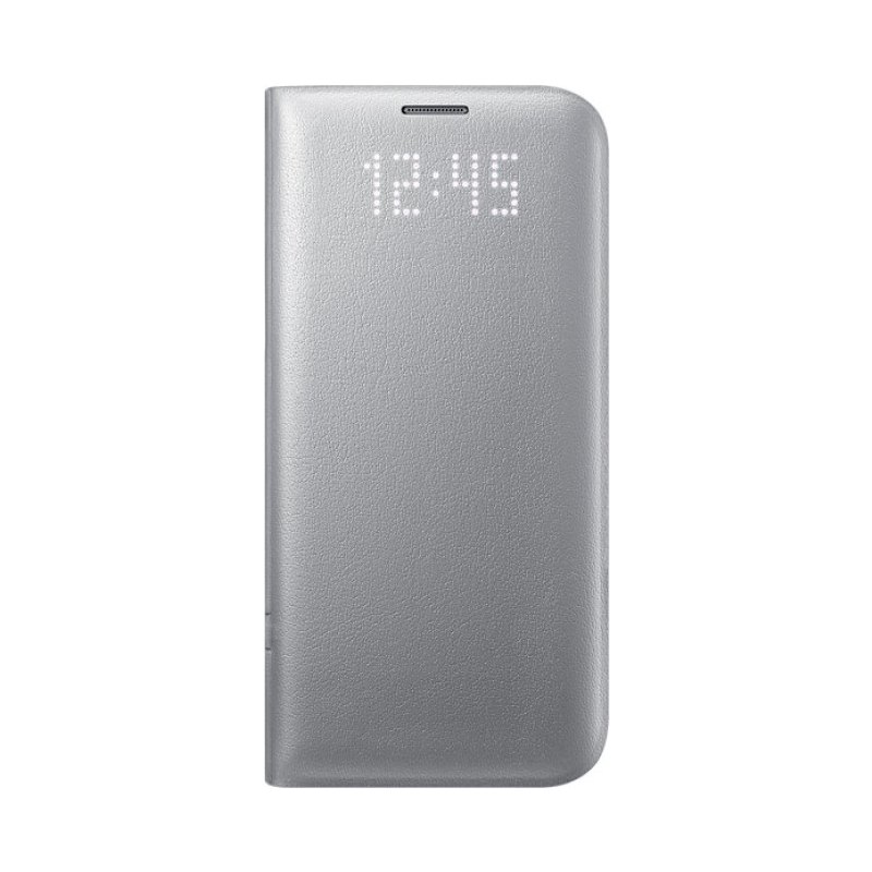 Samsung LED View Cover mobile phone case 14 cm (5.5") Folio Silver