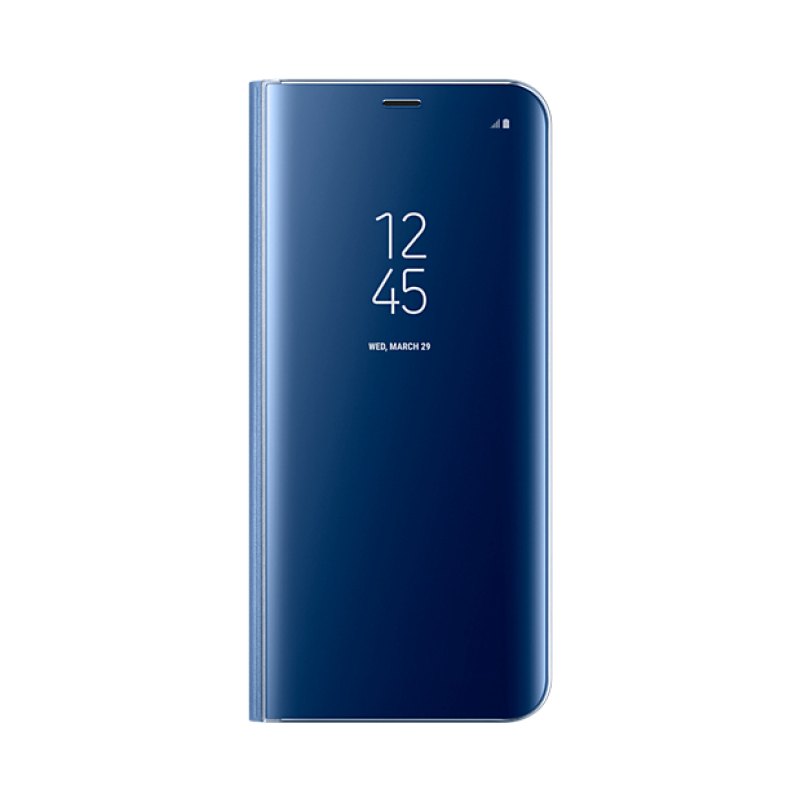 Samsung Clear View coque de protection pour téléphones portables 15,8 cm (6.2") Folio porte carte Bleu