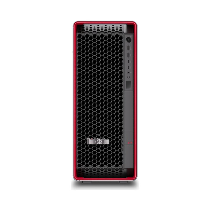 Lenovo ThinkStation P7 Intel Xeon W w5-3425 64 GB DDR5-SDRAM 1 TB SSD NVIDIA Quadro T1000 Windows 11 Pro for Workstations Tower Workstation Black, Red