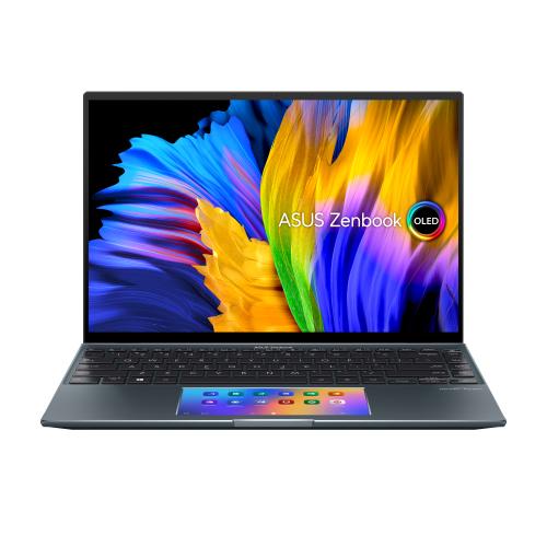 ASUS Zenbook 14X OLED UX5400ZB-DS72T-CA Intel® Core™ i7 i7-1260P Ordinateur portable 35,6 cm (14") Écran tactile 2.8K 16 Go LPDDR5-SDRAM 512 Go SSD NVIDIA GeForce MX550 Wi-Fi 6E (802.11ax) Windows 11 Home Gris
