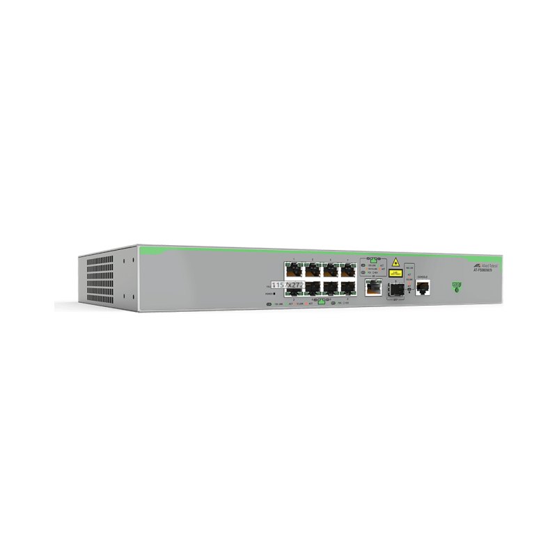 Allied Telesis AT-FS980M/9-10 commutateur réseau Géré L3 Fast Ethernet (10/100) Gris