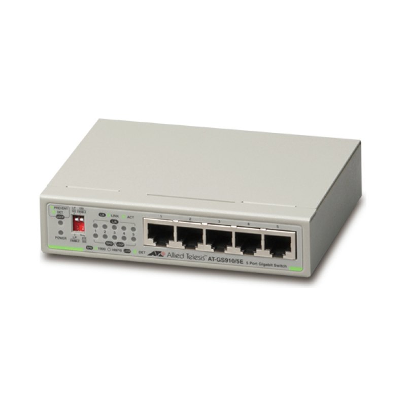 Allied Telesis GS910/5E Non-géré 10G Ethernet (100/1000/10000) Gris