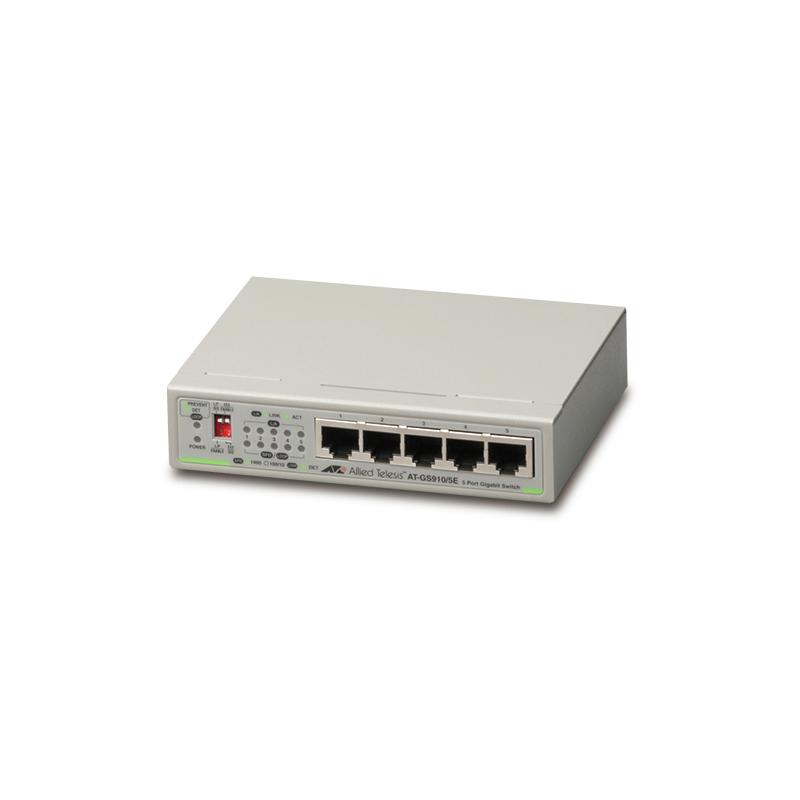 Allied Telesis GS910/5E Non-géré 10G Ethernet (100/1000/10000) Gris