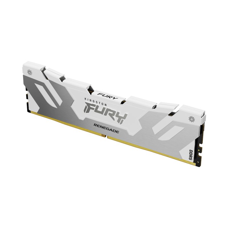 Kingston Technology FURY 32GB 6400MT/s DDR5 CL32 DIMM Renegade White XMP