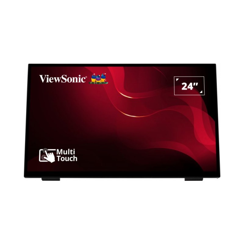 Viewsonic TD2465 Signage Display Interactive flat panel 61 cm (24") LED 250 cd/m² Full HD Black Touchscreen