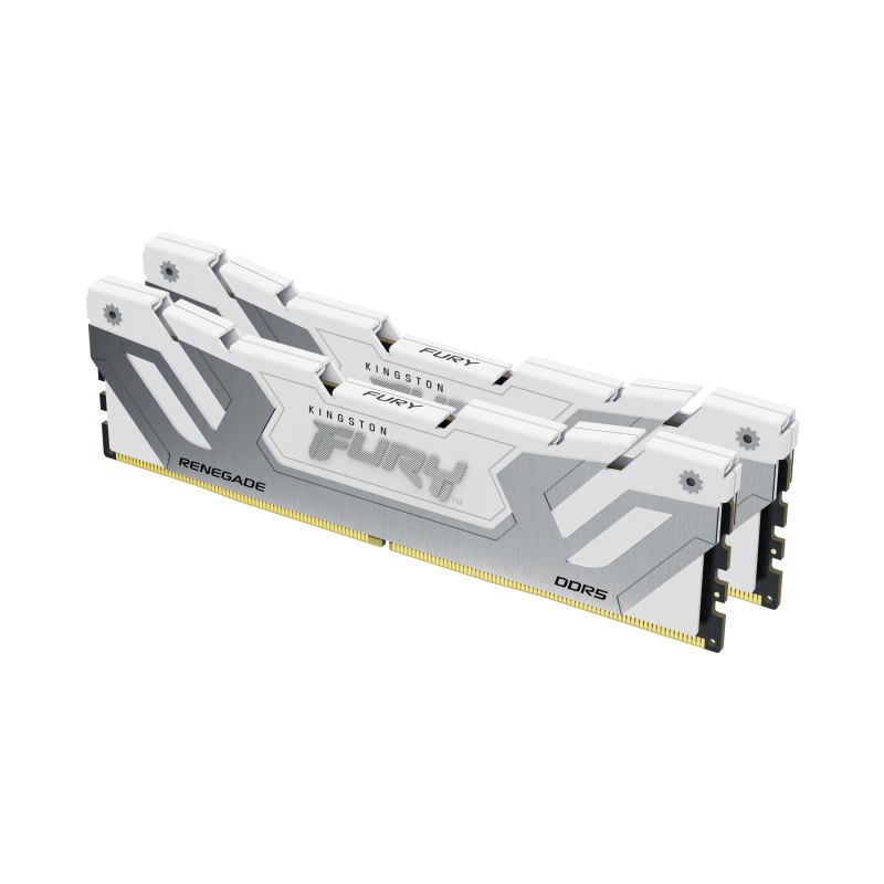 Kingston Technology FURY 48GB 8400MT/s DDR5 CL40 CUDIMM (Kit of 2) Renegade White XMP