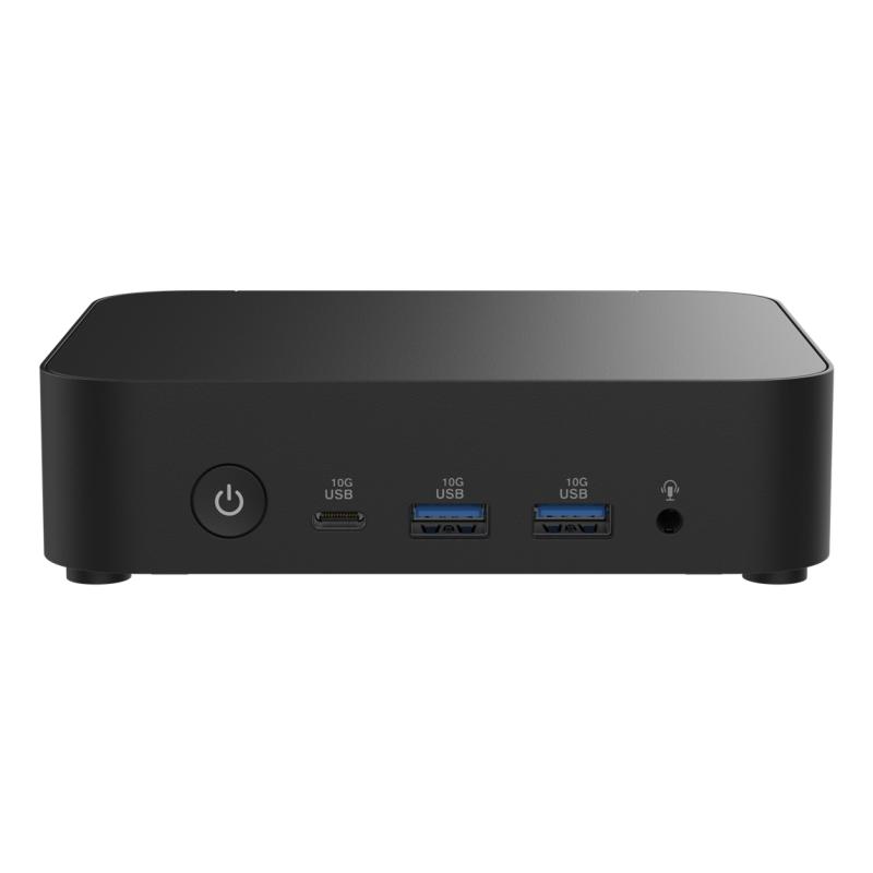 ASUS NUC RNUC14MNK15051AU PC/poste de travail Intel® N N150 8 Go DDR5-SDRAM 128 Go SSD Windows 11 Home Mini PC Noir
