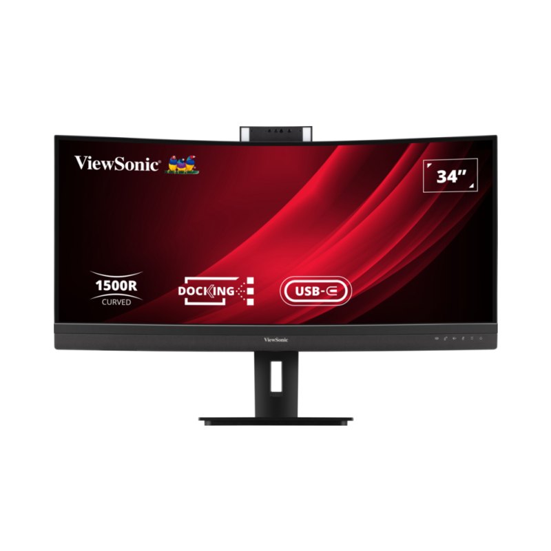 Viewsonic VG3457CV computer monitor 86.4 cm (34") 3440 x 1440 pixels UltraWide Quad HD LED Black
