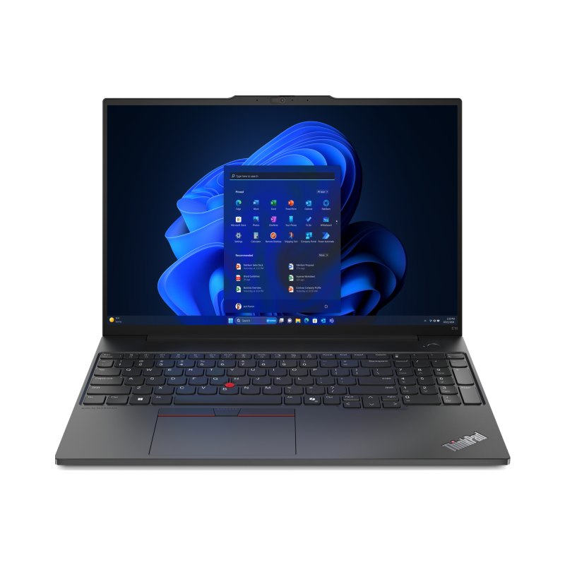 Lenovo ThinkPad E16 Gen 2 (AMD) AMD Ryzen™ 7 7735U Laptop 40.6 cm (16") WUXGA 16 GB DDR5-SDRAM 512 GB SSD Wi-Fi 6E (802.11ax) Windows 11 Pro English Black