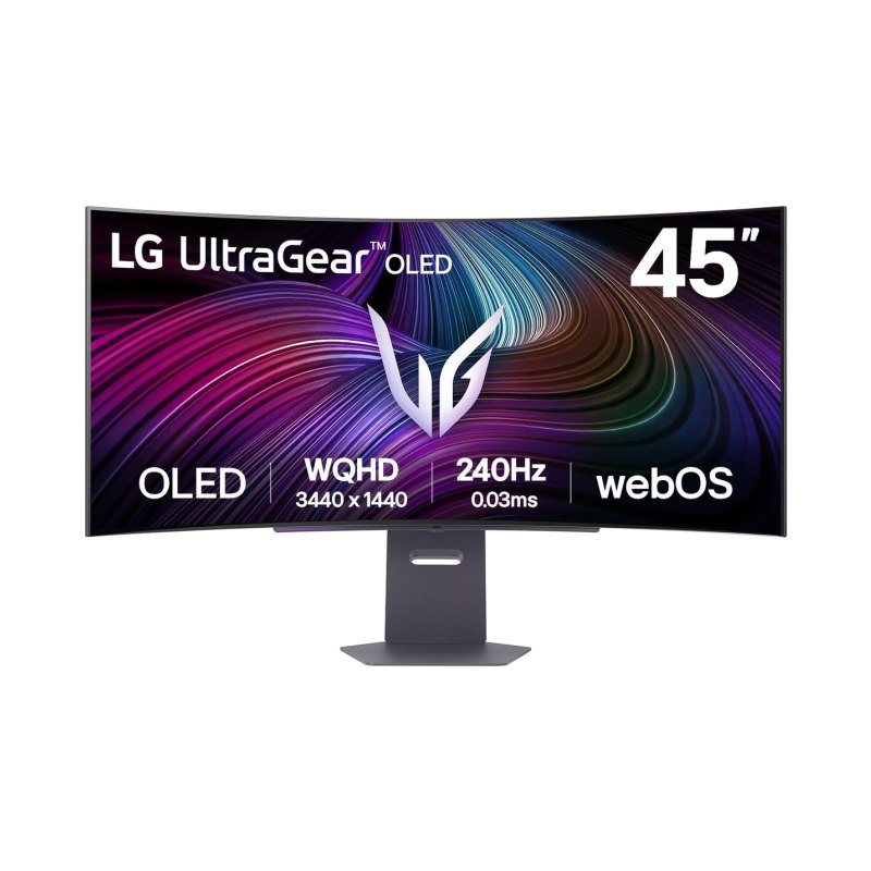 LG 45GX90SA-B computer monitor 114.3 cm (45") 3440 x 1440 pixels Wide Quad HD OLED Black