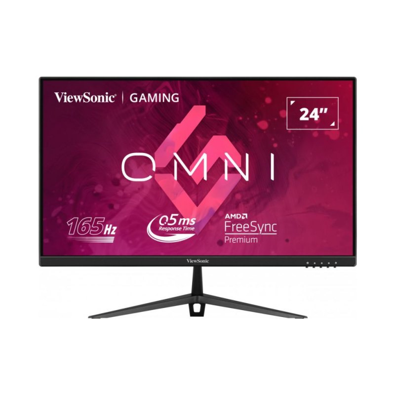 Viewsonic VX Series VX2428 computer monitor 61 cm (24") 1920 x 1080 pixels Full HD LED Black