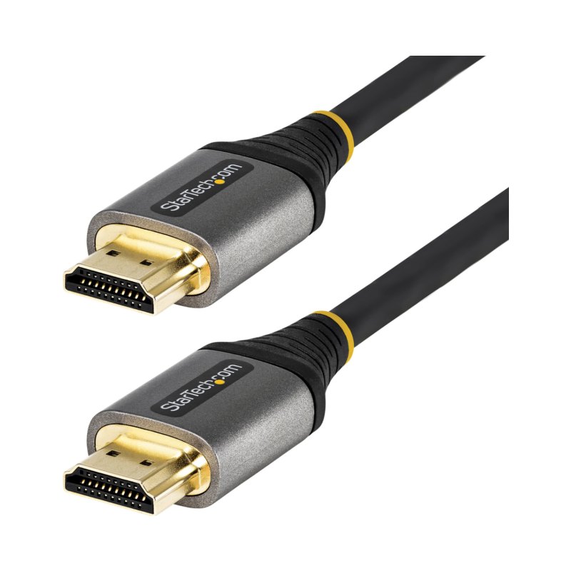 StarTech.com 13ft (4m) Premium Certified HDMI 2.0 Cable - High-Speed Ultra HD 4K 60Hz HDMI Cable with Ethernet - HDR10, ARC - TPE Jacket - UHD HDMI Video Cord - For UHD Monitors, TVs, Displays - M/M