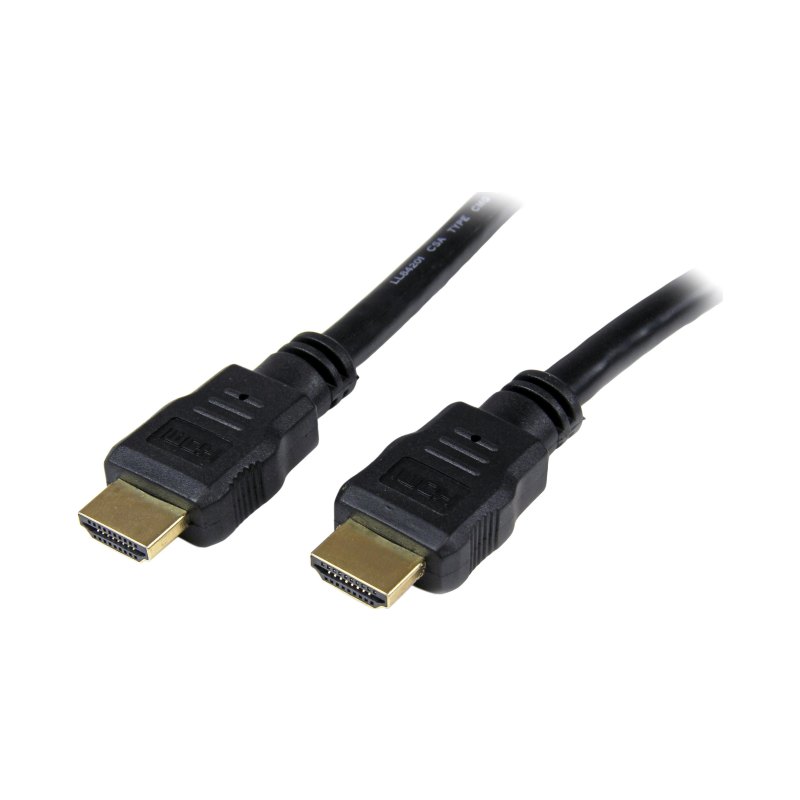 StarTech.com Câble HDMI 3m - Câble HDMI 4K Haut Débit avec Ethernet - Vidéo UHD 4K 30Hz - Câble HDMI 1.4 - Moniteurs, Projecteurs, Téléviseurs et Écrans Ultra HDMI - Cordon HDMI Noir - M/M