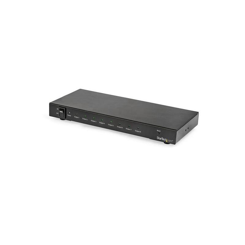 StarTech.com Splitter vidéo HDMI 4K 60 Hz à 8 ports - Répartiteur HDMI Ultra HD compatibe HDR