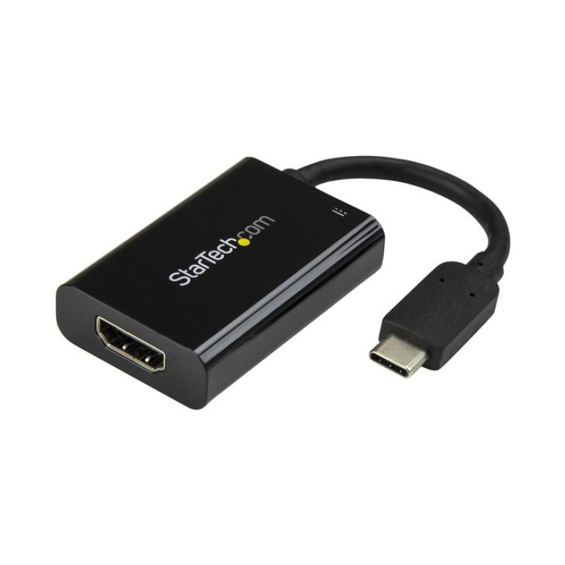StarTech.com Adaptateur vidéo USB-C vers HDMI 4K 60 Hz avec USB Power Delivery 60 W