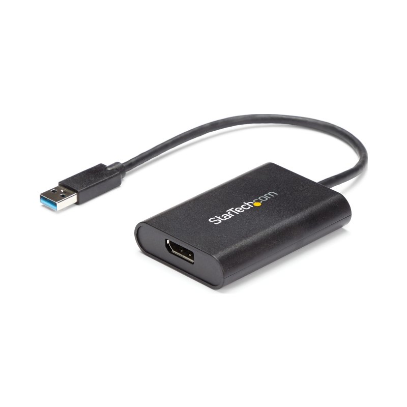StarTech.com USB 3.0 to DisplayPort Adapter, USB DP Monitor Converter for Windows, 4K (no support for macOS/ChromeOS/Linux) - TAA