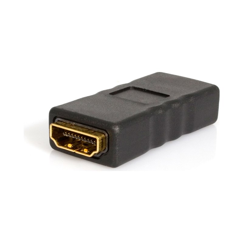 StarTech.com HDMI to HDMI Adapter, High Speed HDMI to HDMI Connector, 4K 30Hz HDMI to HDMI Coupler, HDMI to HDMI Converter, HDMI Female to HDMI Female Adapter