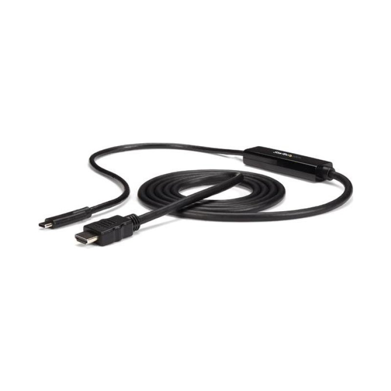StarTech.com 3ft (1m) USB C to HDMI Cable - 4K 30Hz USB Type-C to HDMI Video Display Converter - USB-C DP Alt Mode to HDMI Monitor Adapter Cord - Thunderbolt Compatible