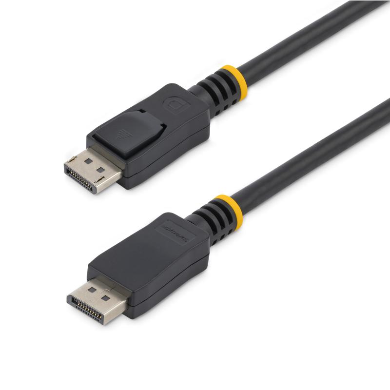 StarTech.com 15ft (4.6m) DisplayPort 1.2 Cable - 4K x 2K Ultra HD VESA Certified DisplayPort Cable - DP to DP Cable for Monitor - DP Video/Display Cord - Latching DP Connectors