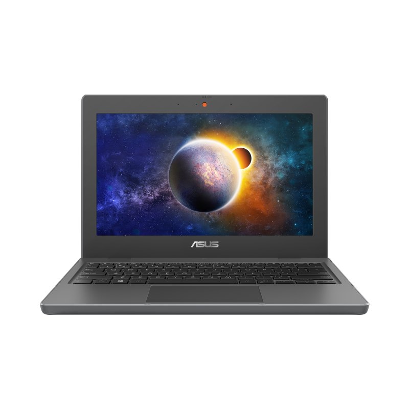 ASUS BR1100FKA-QE1S-CB Intel® Celeron® N N4500 Hybrid (2-in-1) 29.5 cm (11.6") Touchscreen HD 4 GB DDR4-SDRAM 64 GB eMMC Wi-Fi 6 (802.11ax) Windows 10 Pro French Grey