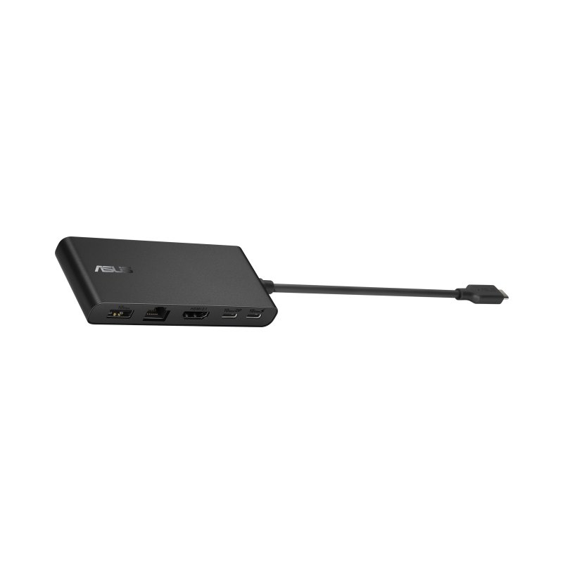 ASUS Dual 4K USB-C Dock DC201 Avec fil USB 3.2 Gen 2 (3.1 Gen 2) Type-C Noir