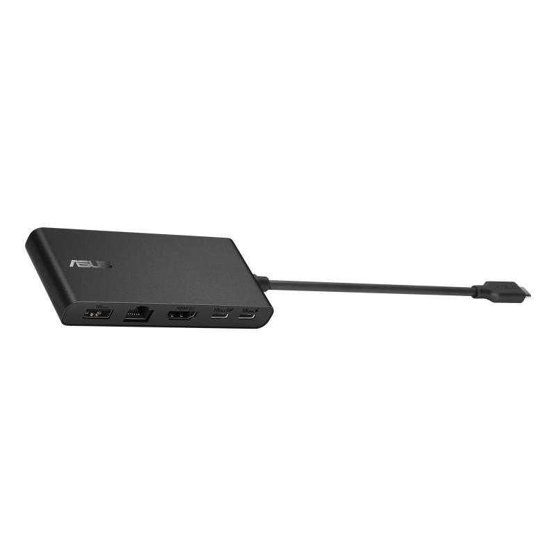 ASUS Dual 4K USB-C Dock DC201 Avec fil USB 3.2 Gen 2 (3.1 Gen 2) Type-C Noir