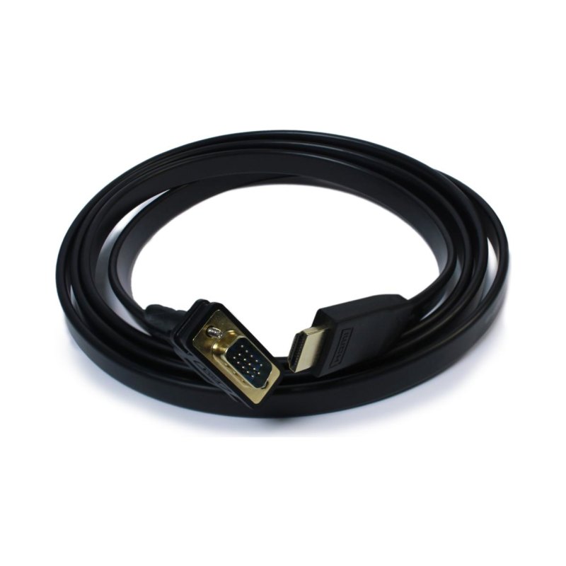 Plugable Technologies HDMI-VGA video cable adapter HDMI Type A (Standard) VGA (D-Sub) Black
