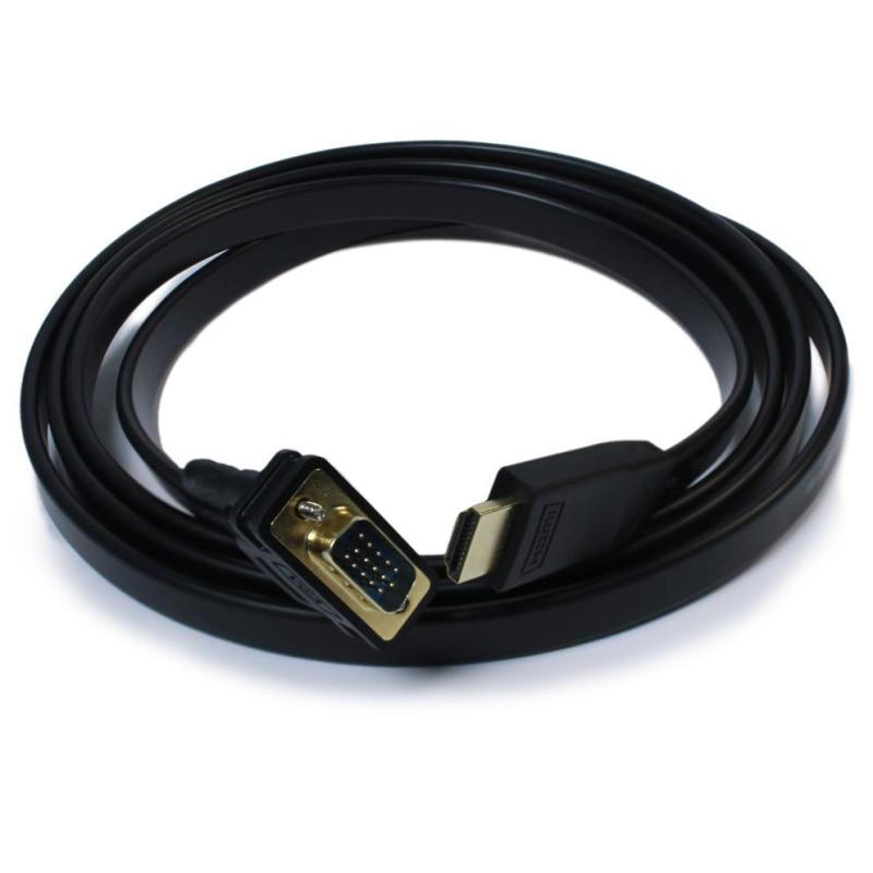 Plugable Technologies HDMI-VGA câble vidéo et adaptateur HDMI Type A (Standard) VGA (D-Sub) Noir