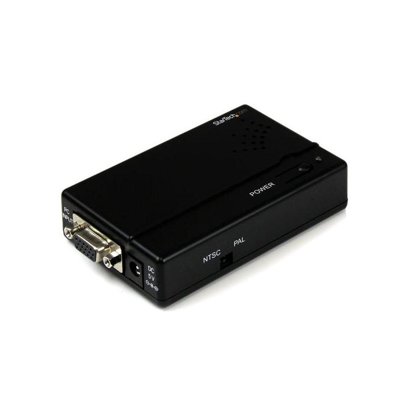 StarTech.com Adaptateur VGA vers Composite ou S-Video - Haute résolution