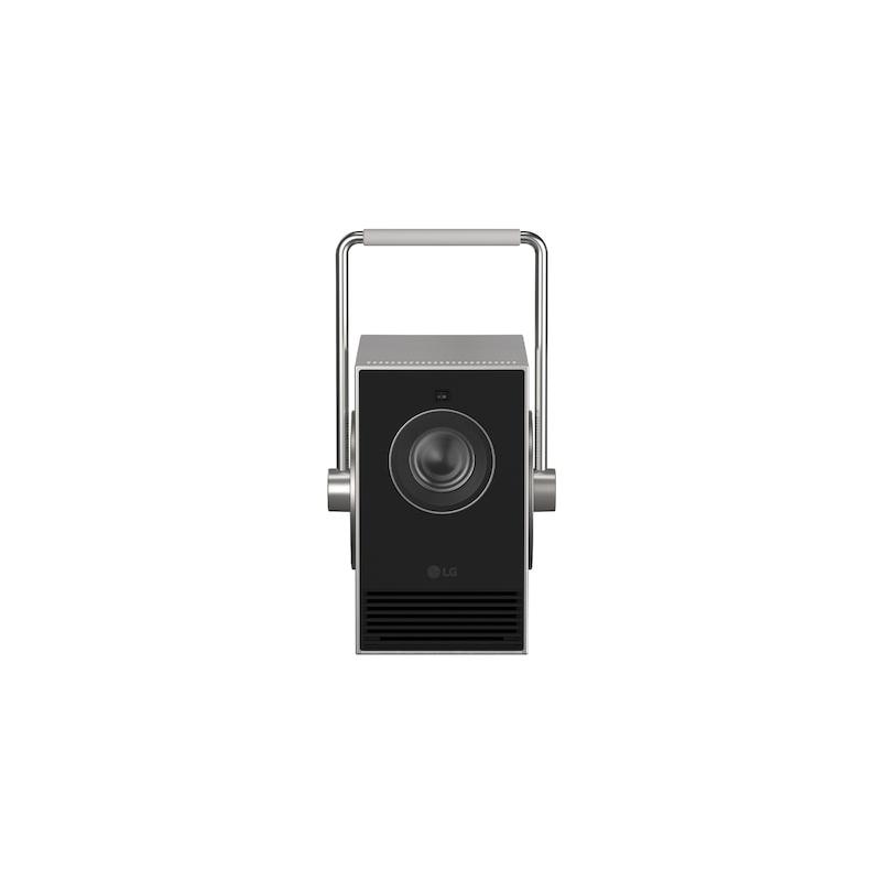 LG PU600U vidéo-projecteur Projecteur à focale standard 600 ANSI lumens DLP UHD 4K (3840x2160) Argent, Noir