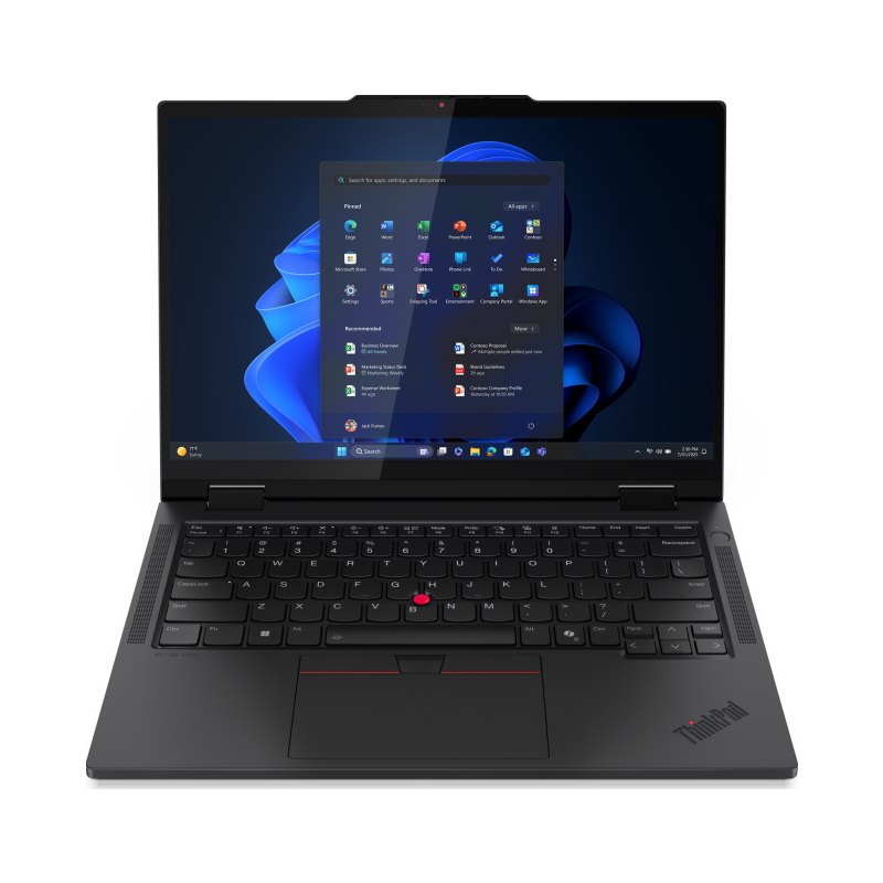Lenovo ThinkPad T14s 2-in-1 Gen 1 Intel Core Ultra 5 235U Hybrid (2-in-1) 35.6 cm (14") Touchscreen WUXGA 16 GB 512 GB SSD Wi-Fi 6E (802.11ax) Windows 11 Pro French Black