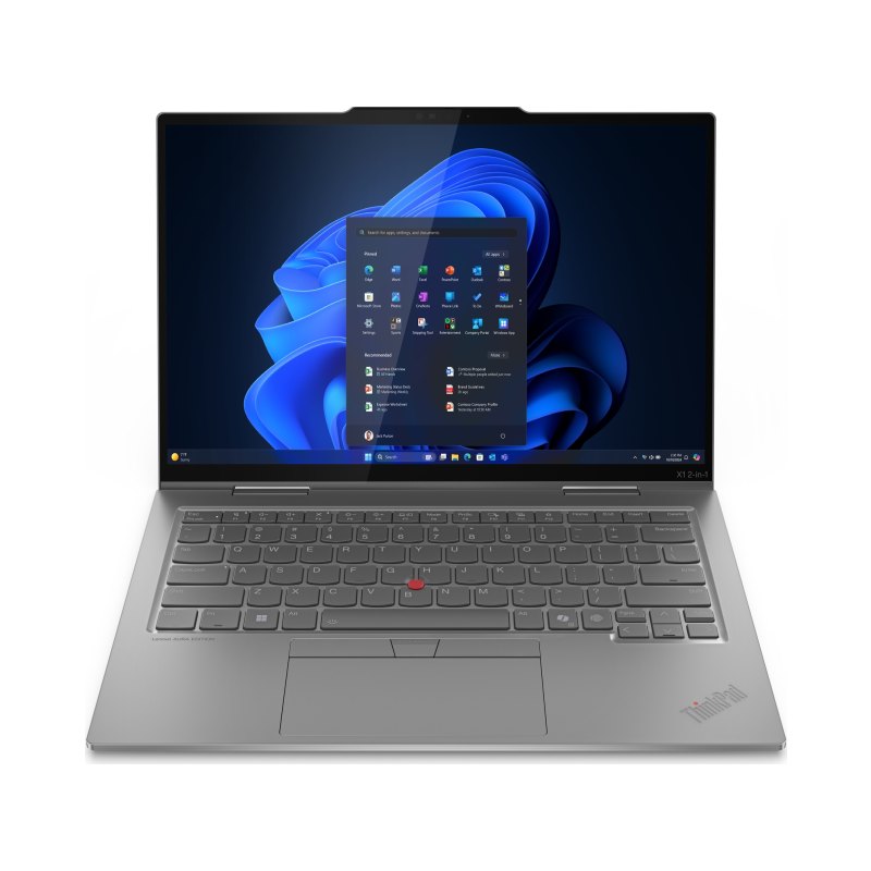 Lenovo ThinkPad X1 2-in-1 Gen 10 Aura Edition Intel Core Ultra 5 225U Hybrid (2-in-1) 35.6 cm (14") Touchscreen WUXGA 16 GB 512 GB SSD Wi-Fi 6E (802.11ax) Windows 11 Pro French Grey