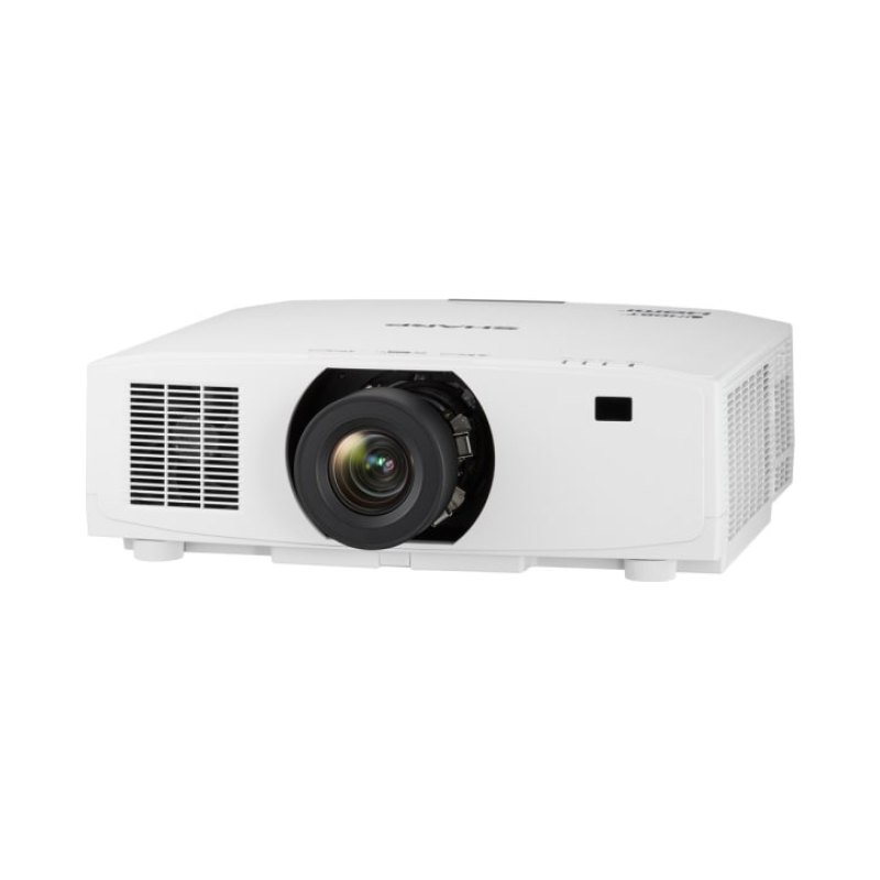 Sharp MODEL XP-V731U-W, Installation Projector, WUXGA, 7100Lm, LCD, Laser Light Source, white cabinet Standard throw projector 7300 ANSI lumens 3LCD WUXGA (1920x1200) 3D