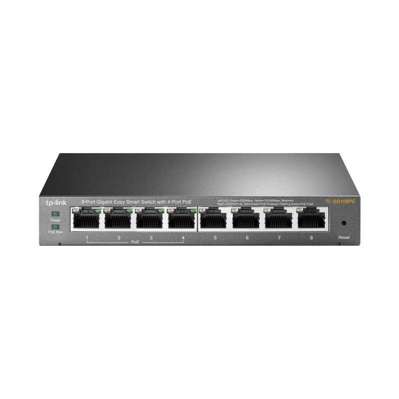 TP-Link 8-Port Gigabit Easy Smart Switch with 4-Port PoE