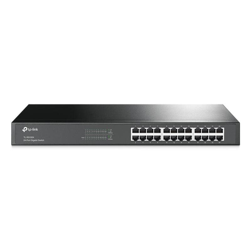 TP-Link TL-SG1024 commutateur réseau Non-géré L2 Gigabit Ethernet (10/100/1000) Noir