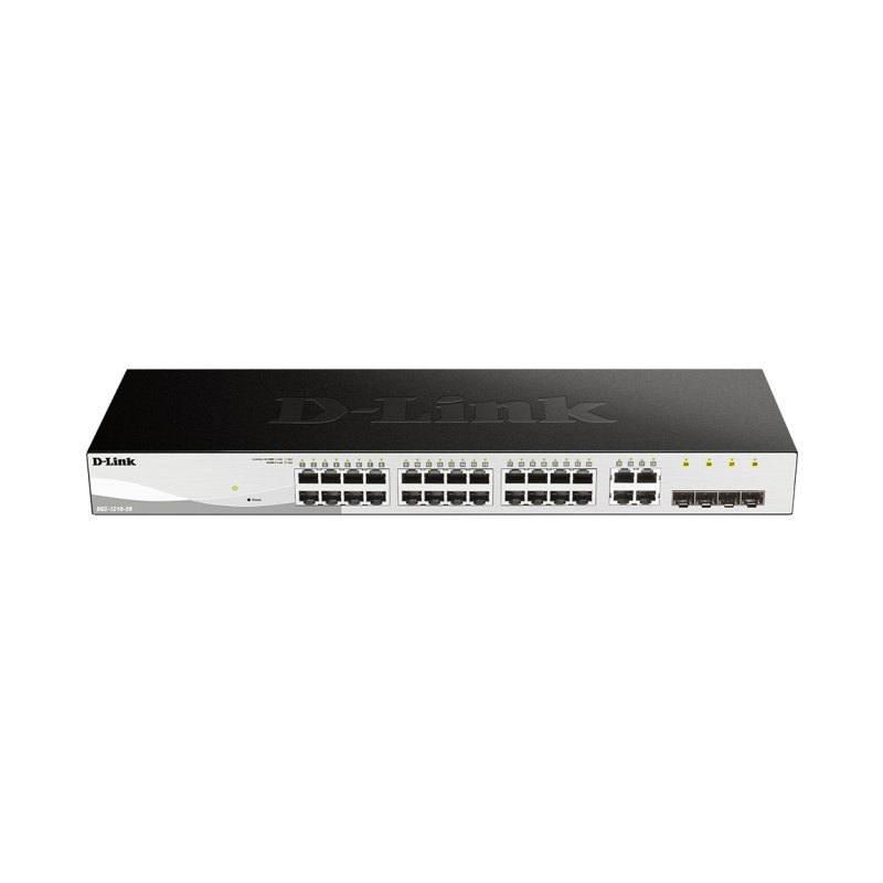 D-Link 28-Port Gigabit Smart Managed Switch including 4 Combo Ports