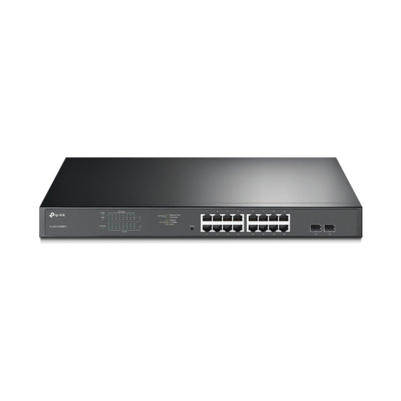 TP-Link JetStream 16-Port Gigabit Easy Smart PoE/PoE+ Switch