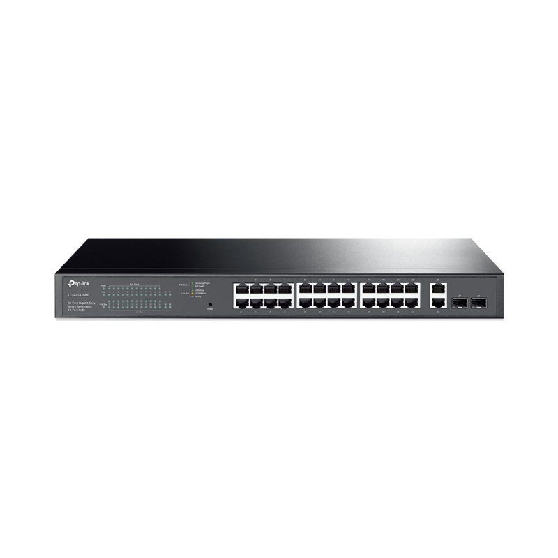 TP-Link 28-Port Gigabit Easy Smart Switch with 24-Port PoE+
