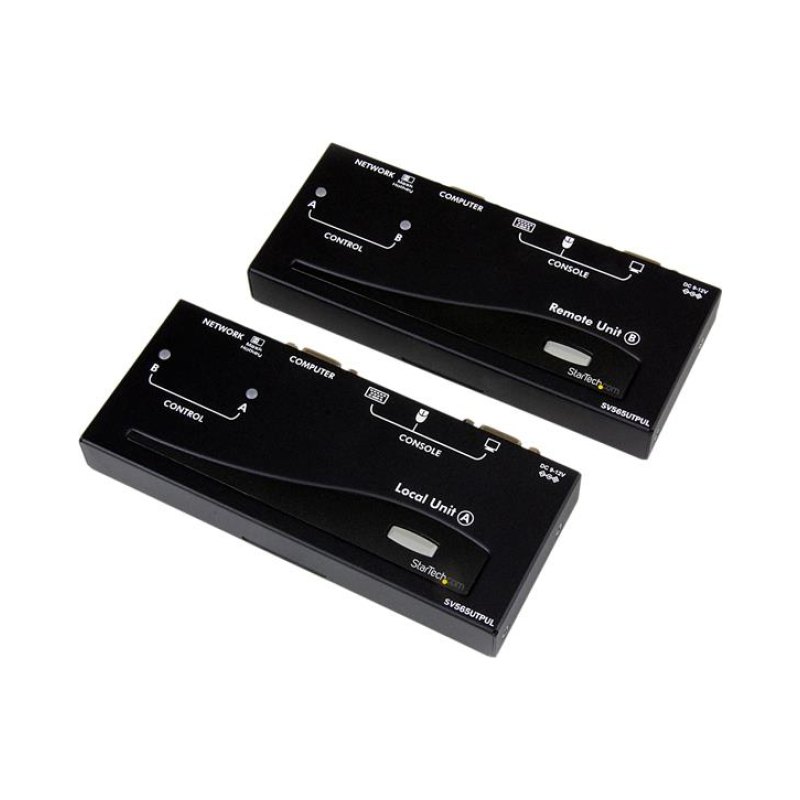 StarTech.com Long Range USB VGA KVM Console Extender over Cat5 UTP - 1000 ft