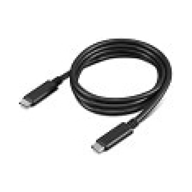 Lenovo 4X90U90619 USB cable USB 3.2 Gen 2 (3.1 Gen 2) 1 m USB C 10 Gbit/s 100 W Black